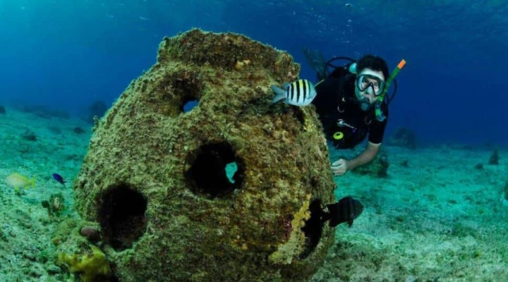 Crean arrecifes artificiales con restos cremados de personas fallecidas