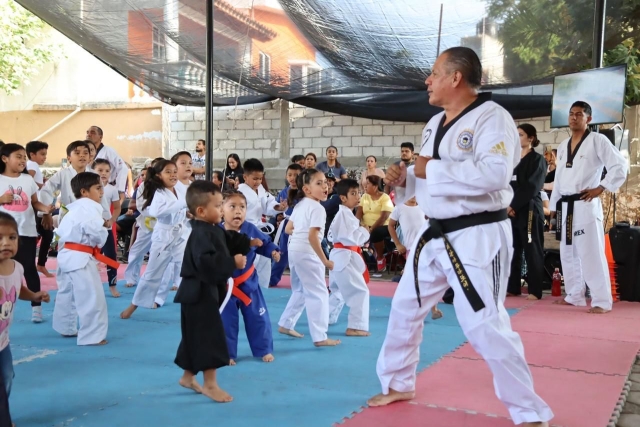 Ofrece Gobierno de Jiutepec clases gratuitas de taekwondo