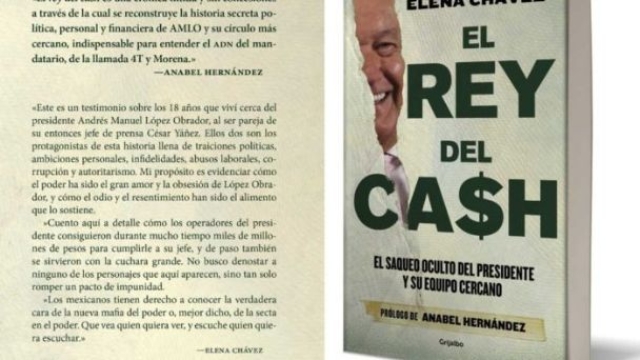 ‘El rey del cash’: ¿De qué trata el nuevo libro sobre AMLO escrito por Elena Chávez?