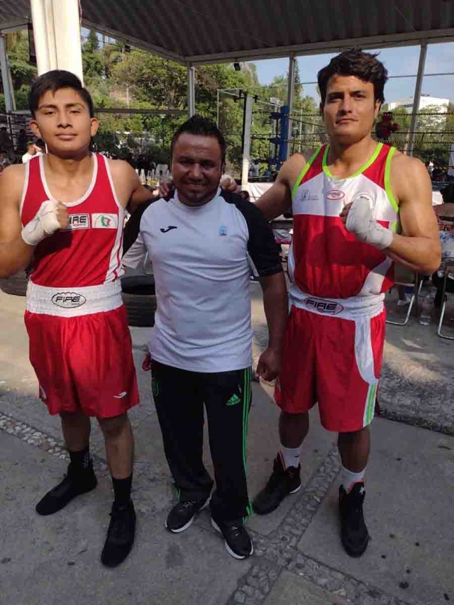  La escuela Luis &quot;Torito&quot; Duarte metió a cuatro boxeadores y consiguió dos campeonatos y dos subcampeonatos. André Baltazar y Julio César Tepec conquistaron el título en los 83 y 63 kilogramos, respectivamente.