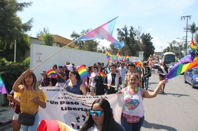 Marchan y llevan a cabo &#039;Festival Pride Morelos 2023&#039; en Cuernavaca