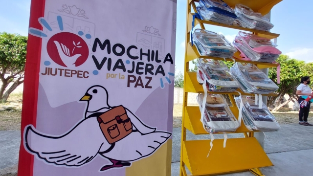 Implementa Gobierno de Jiutepec programa &#039;Mochila viajera por la paz&#039;