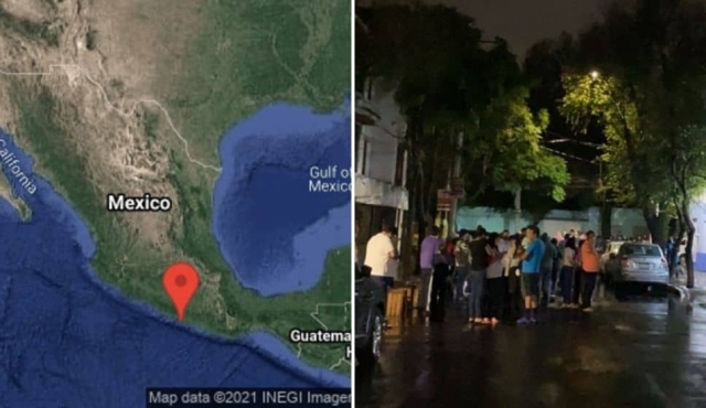 Un terremoto de magnitud 7.1 sacude México.