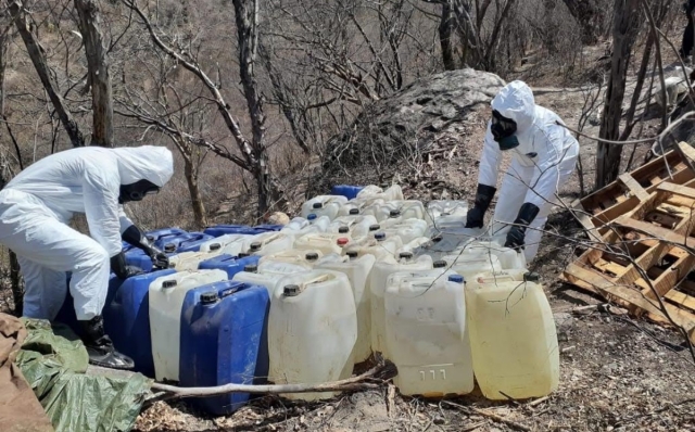 Aseguran 14 laboratorios clandestinos en Sinaloa