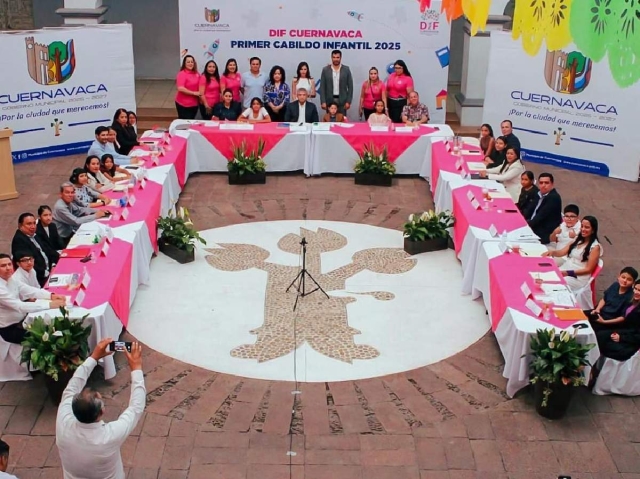 Celebra Cuernavaca su Primer Cabildo Infantil 2025