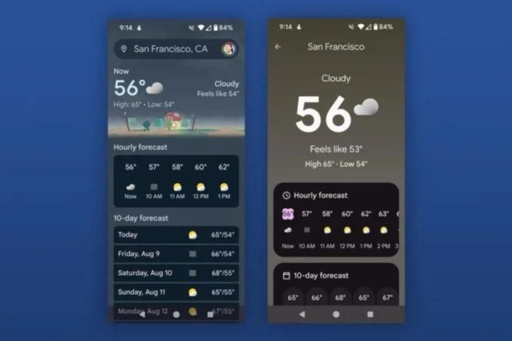 Google Actualiza su App Meteorológica en Android Justo a Tiempo para el Pixel 9