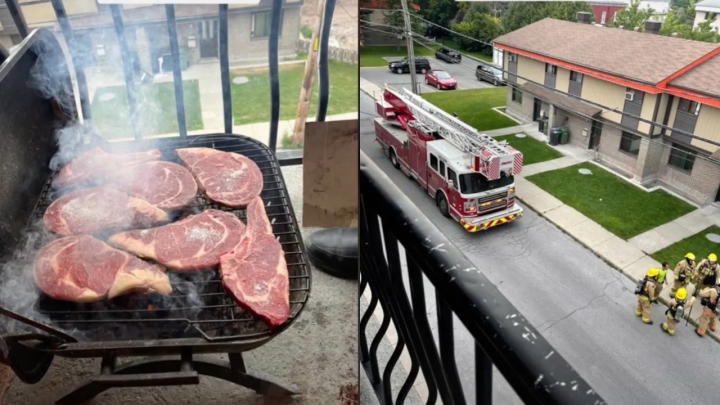 Mexicano hace carne asada en Canadá y vecinos llaman a los bomberos