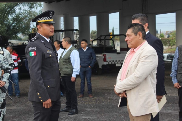 Jesús Corona Damián participó en diversos actos públicos este miércoles.