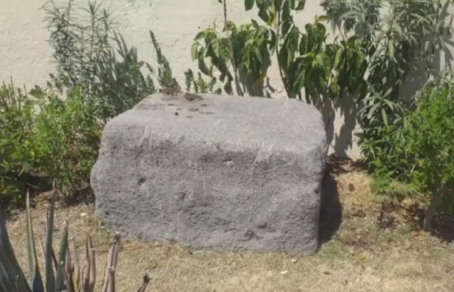 La piedra será devuelta al campo “La Mesa”.