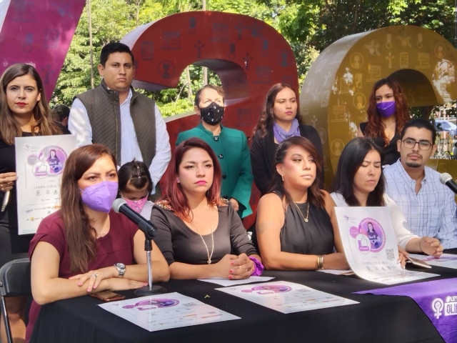 Colectivos feministas anunciaron la realización del foro &quot;Armonización de la #LeyOlimpia Morelos. 