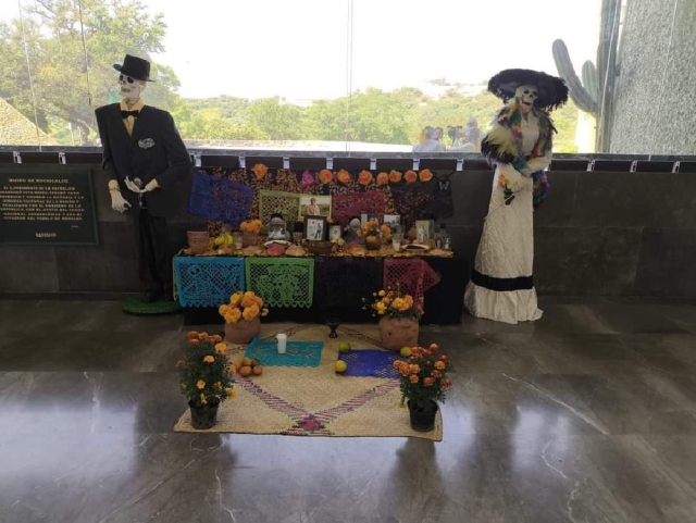 Las ofrendas estarán expuestas durante toda esta semana.