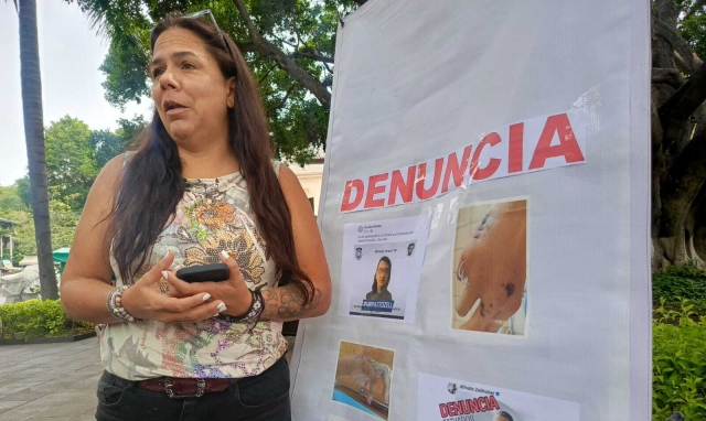 Llama a autoridades a evitar que sea puesto en libertad su agresor, acusado de violencia feminicida
