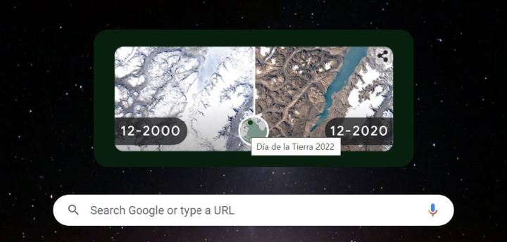 Google conmemora el Día de la Tierra con Doodle del cambio climático