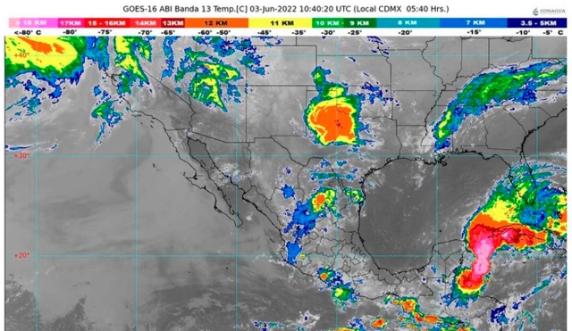Potencial Ciclón Tropical ‘Uno’ genera lluvias intensas en Chiapas, Oaxaca y Quintana Roo