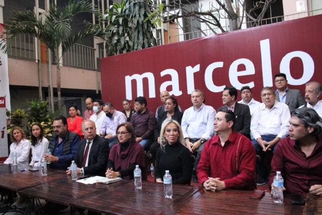 Presentan en Morelos proyecto de apoyo a Marcelo Ebrard