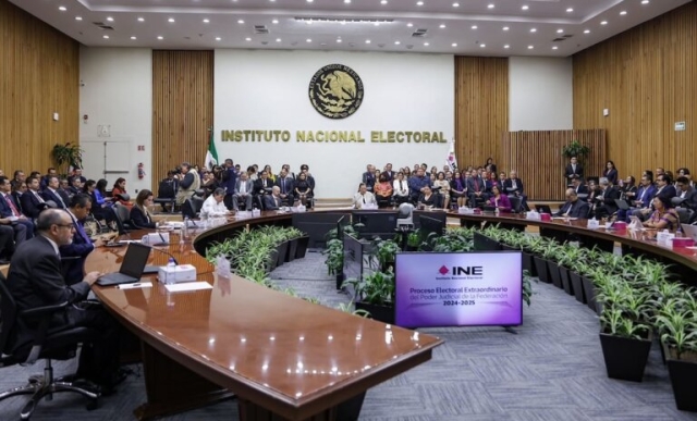 El INE asegura no estar organizando la elección judicial de 2025