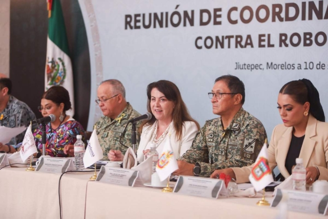 La gobernadora Margarita González Saravia encabezó ayer la reunión regional de seguridad con las gobernadoras de Ciudad de México, Estado de México y Guerrero, así como representantes de los gobiernos de Querétaro, Hidalgo, Tlaxcala y Puebla.