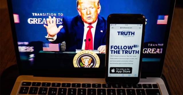 Hackean &quot;TRUTH Social&quot; app de Donald Trump.