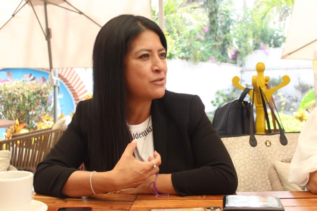 Mirna Zavala Zúñiga considera que hubo un “madruguete” en el Congreso.