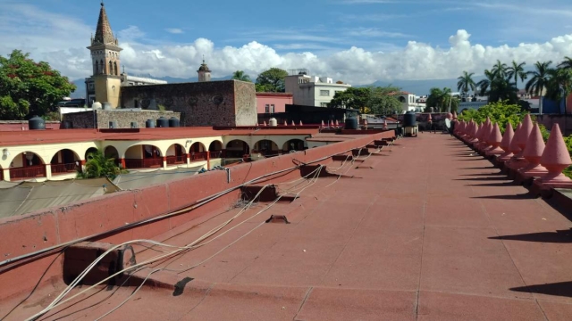 A principios de mes se denunció el robo de tubos de cobre en la escuela Benito Juárez del Centro de Cuernavaca. 