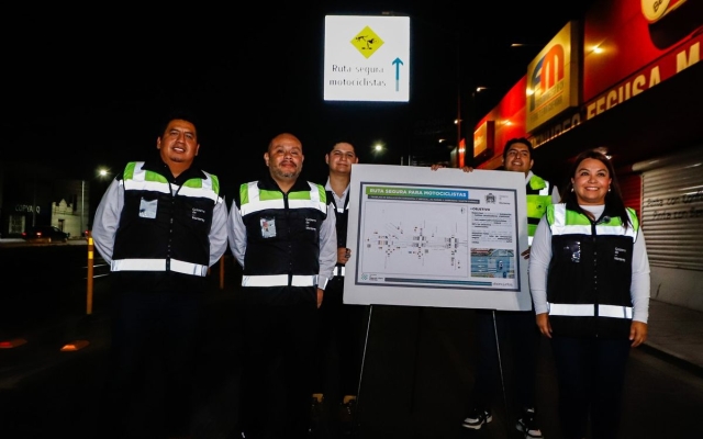 Monterrey implementa carril para motocicletas para reducir accidentes