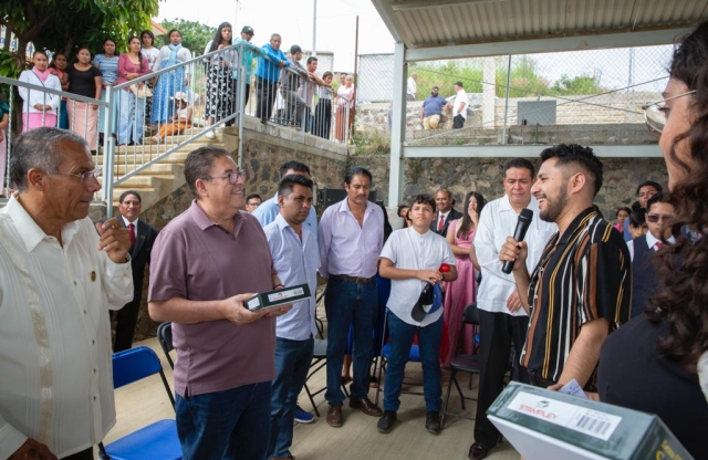 Se solidariza Víctor Mercado con habitantes de Jericó en Tlayacapan; reitera trabajar en unidad en favor del desarrollo de su comunidad