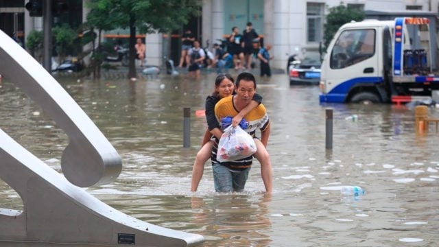 China enfrenta alto riesgo de inundaciones y tifones