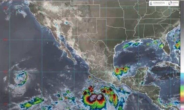 Tormenta tropical &#039;Hilary&#039; se forma en el océano Pacífico