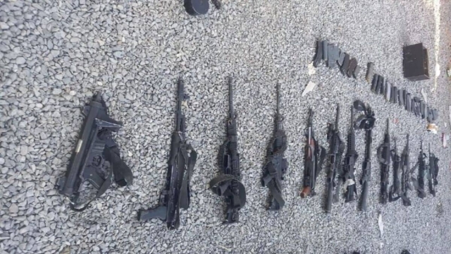 Elementos de la Sedena detienen a 9 personas con rifles alto poder en Puebla