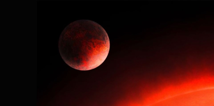 Un planeta de hierro es similar a Marte, pero pesa más que la Tierra