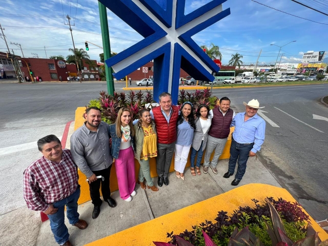 Inaugura alcalde Rafael Reyes obra vial en el bulevar Cuauhnáhuac