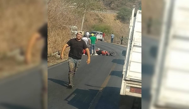 Perdió un brazo durante un accidente vial