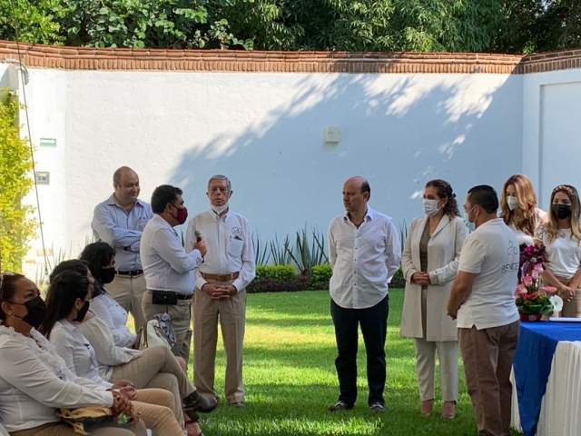 Empresarios de la Canaco se reunieron con el presidente municipal electo de Cuautla, Rodrigo Arredondo López.