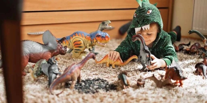 Los niños que aman a los dinosaurios podrían ser más inteligentes