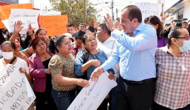 Avanza Gobierno de Cuauhtémoc Blanco en la Transformación de Morelos