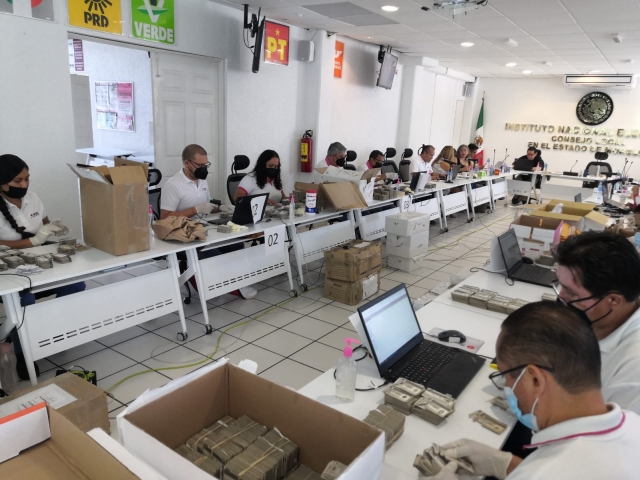 INE Morelos destruye 84 mil 501 credenciales de elector