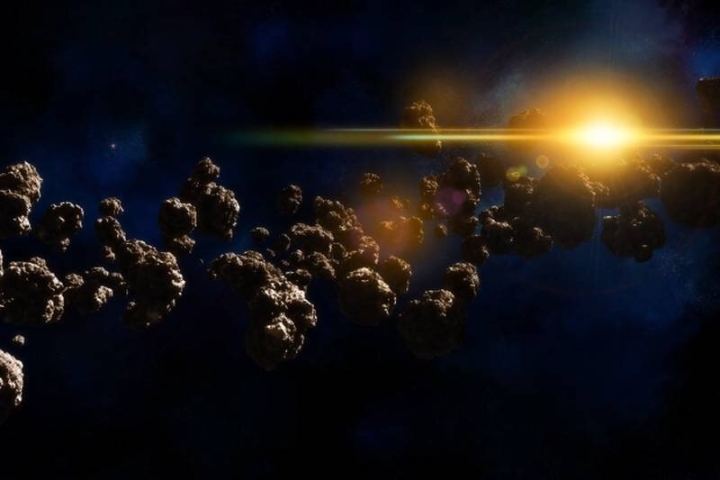 Detectan tres asteroides cerca de la Tierra, ocultos en el resplandor del Sol