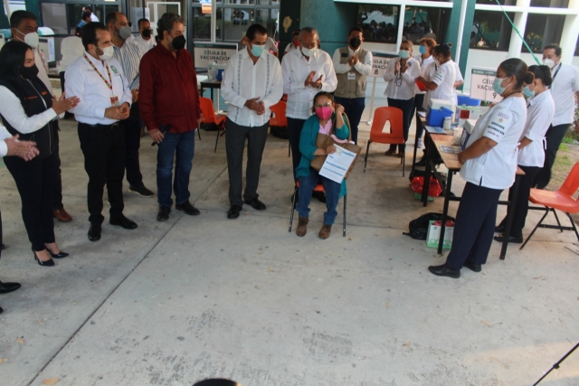 Garantizada, segunda dosis para adultos mayores de Yecapixtla: Brigada Correcaminos