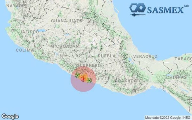 Se registra sismo de 4.8 con epicentro en Acapulco; activa alerta en CDMX