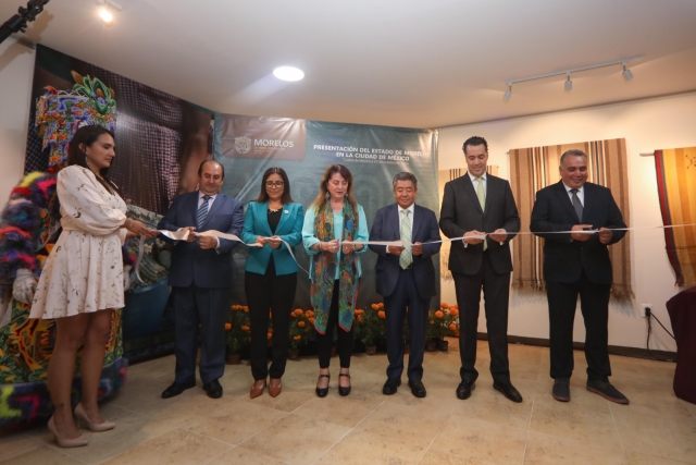 Inaugura Margarita González Saravia oficina de Representación de Morelos en la CDMX