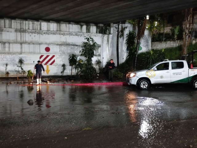 Protección Civil de Temixco refuerza monitoreo del Río Apatlaco por fuertes lluvias