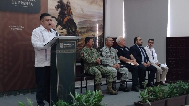 Miguel Ángel Urrutia, titular de la SSPC, informó la firma de un convenio con Capufe en materia de seguridad para la autopista Cuernavaca–Acapulco. 