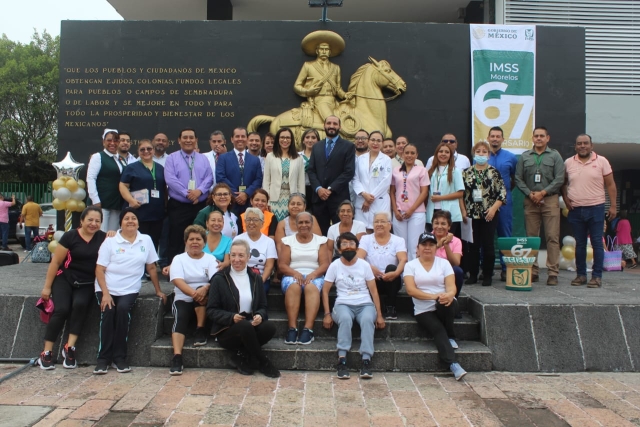 El festejo de los 67 años del IMSS Morelos es para sus trabajadores: Angélica Mariel Martínez
