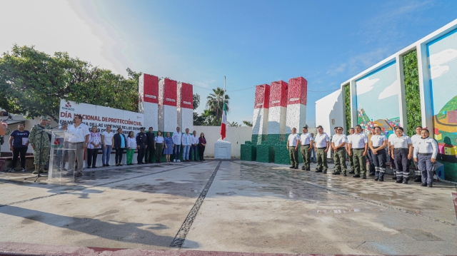 Ceremonia en Temixco rinde homenaje a víctimas de sismos de 1985 y 2017