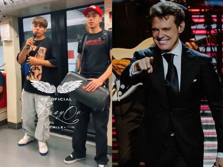 Joven chileno sorprende al cantar como Luis Miguel en el Metro