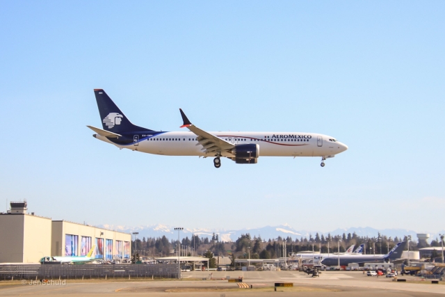 Aeroméxico retoma vuelos con sus Boeing 737 MAX-9