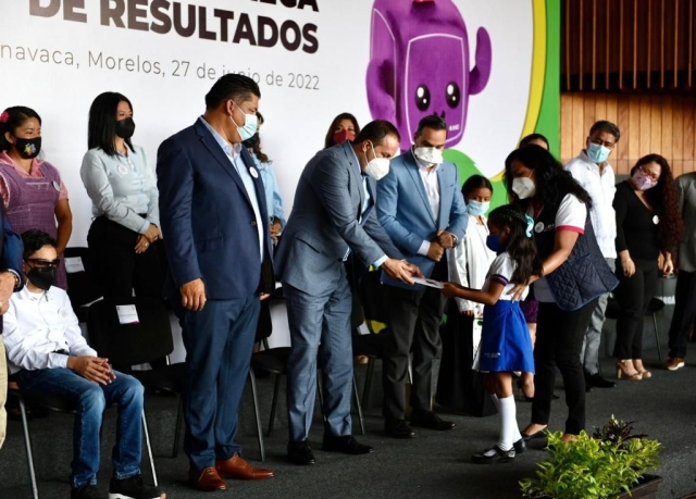 Entrega INE Morelos resultados de la Consulta Infantil y Juvenil 2021