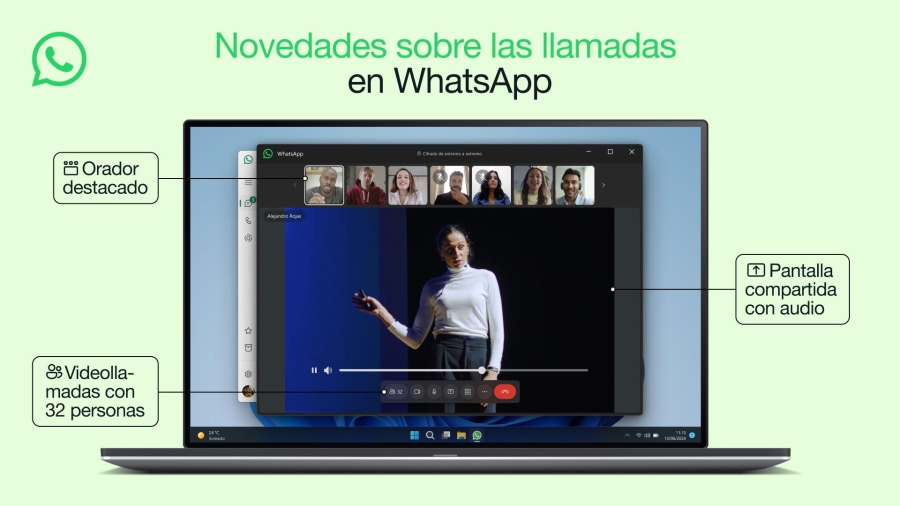 WhatsApp permite videollamadas con hasta 32 participantes: Nuevas funciones y mejoras