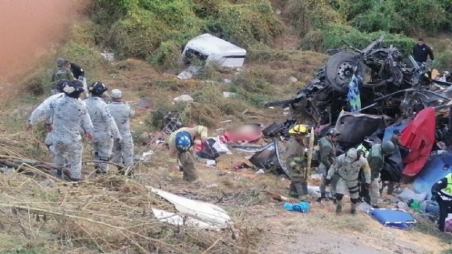 Accidente en autopista Zacatecas-Aguascalientes deja 24 pasajeros fallecidos