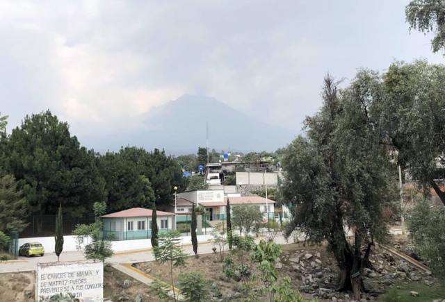 Garantiza IMSS continuidad de servicios en infraestructura cercana a actividad volcánica del Popocatépetl